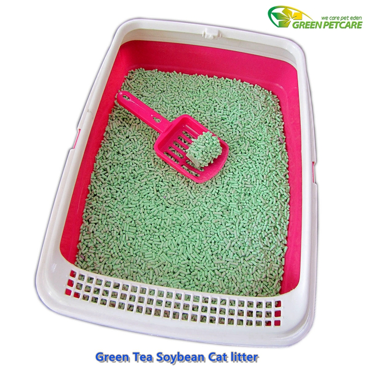  Flushable Vegetable Cat litter Manufacturer Green Tea Flavor